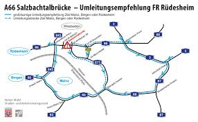 September, wird der landesbetrieb für straßenbau (lfs) die verkehrsführung auf der sulzbachtalbrücke (bw 455) ändern, und die bestehende zweistreifige. Salzbachtalbrucke Sorgt Fur Arger Staus Auf Der A66