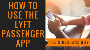 New lyft drivers ⭐️ sign up for lyft with your bonus/guarantee of up to $2400! How To Use The Lyft Passenger Rider App Tutorial Get Free Lyft Ride Youtube