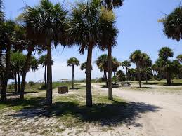 quiet beach camping review of edisto beach state park