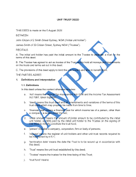 When do i need to update the ideally, an smsf trust deed should be written in a way that doesn't require regular updating. What Is A Trust Deed In Malaysia
