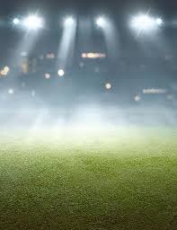 Football Field Under The Spotlight For World Cup Photography Backdrop Football Field Photography Backdrop Backdrops