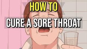How To Cure A Sore Throat In 1 Minute Youtube