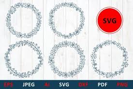 Floral Wreath For Monogram And Mailbox Graphic By Millerzoa Creative Fabrica In 2020 Family Monogram Wreath Drawing Hand Lettered Svg