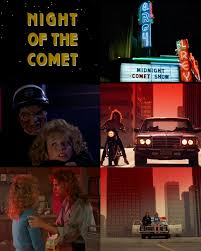 On this day in 1984, “Night of the Comet” hit theaters. ☄️🎟️ Directed by  Thom Eberhardt and starring Catherine Mary Stewart and Kelli Maroney, the  film follows two valley sisters who survive