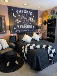 Magic And Witchy Decor For Bedroom Halloween Room Inspiration Bedroom Aesthetic Bedroom Ideas Aesthetic Bedroom