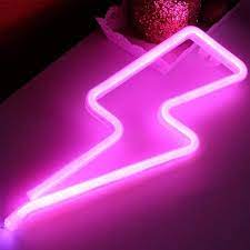 Check spelling or type a new query. Pink Lightning Light Neon Signs Led Neon Light Up Signs Room Decor Wall Lights Battery And Usb Operated Neon Lamps For Bedroom Living Room Wedding Christmas Gift Amazon De Beleuchtung