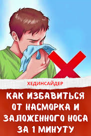 как вылечить простуду за один день в домашних условиях Kak Izbavitsya Ot Nasmorka I Zalozhennogo Nosa Za 1 Minutu Zdorove S Headinsider Zdorove Zalozhennost Nosa Naturalnaya Medicina