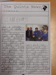 A report of an event presents a record of events that took place. Newspaper Reports Class 4