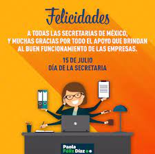 En monterrey, nuevo león, el día de la secretaria se festeja el 1 de agosto. Paola Felix Diaz Ù¹ÙˆØ¦Ù¹Ø± Ù¾Ø± Maria Luisa Rodriguez Presidenta De Las Secretarias Ejecutivas De Mexico Instituyo El Dia De La Secretaria En 1960 Felicidades A Todas Y Todos Juntosvamosasaliradelante Cdmx Capitalcultural