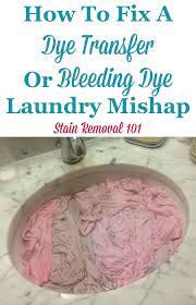 Using a color catcher in the wash will allow you to launder your striped shirts with either lights or with darks without fretting. How To Fix A Dye Transfer Or Bleeding Dye Laundry Mishap Cleaning Hacks Laundry Stains House Cleaning Tips