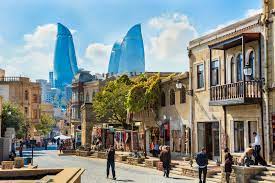 Bakı), sometimes known as baqy, baky, or baki, located on the western shore of the caspian sea, is the capital, the largest city, and the largest port of azerbaijan. Baku Location History Economy Facts Britannica