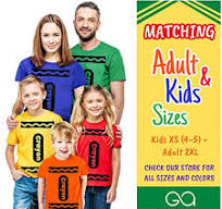 Crayon Tshirt Halloween Costume for Men Women Adult Size | Funny Cool Shirt  idea | Graphic tee (as1, Alpha, s,