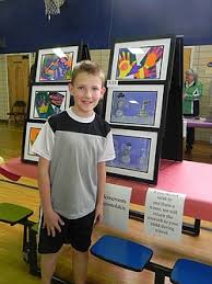 Frank Ohl art students show off creativity