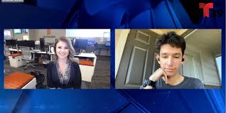 Telemundo: Joven del Irving da consejos para obtener becas