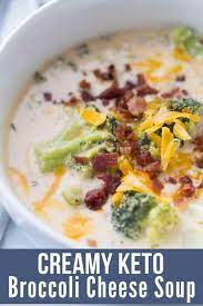 Creamy Keto Low Carb Broccoli Cheese Soup Recipe Keto Broccoli Cheese Soup Easy Soup Recipes Broccoli Cheese Soup