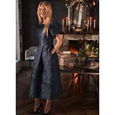 G Label Anita Jacquard Dress In Black Midnight Modesens In 2020 Jacquard Dress Pleated Dress Dresses