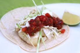 Lime crema for fish tacos. Fish Tacos With Lime Crema Faithful Provisions