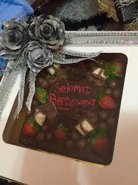 Brownies Design Untuk Tunang Or Bellalicious Kitchen Facebook