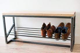 shoe storage bench shoe rack hallway bench smart storage bench with shoe storage shoe rack hallway welded furniture