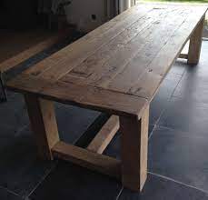 tafel robuust eiken hout eiken tafel eetkamertafel hout eetkamertafel