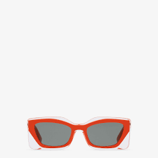 Fendi Feel Red Acetate Sunglasses Fendi