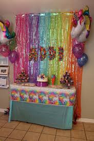 Decoration Ideas For 5th Birthday Party At Home Pin By Nicole Witek On Adalynn S 5th Birthday Jojo Siwa Birthday Lisa Frank Birthday Party 7th Birthday Party Ideas