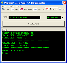 This code is also known as the pin unlock code or pin unlock key. Download Universal Master Code Calculator Final 2013 Download Free Usb Modem Software Files