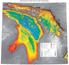 Lake Huron Depth Chart Best Picture Of Chart Anyimage Org