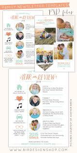 Free Photoshop Download Year In Review Newsletters Photoshop Templates For Photographers Christmas Letter Template Christmas Lettering Christmas Newsletter