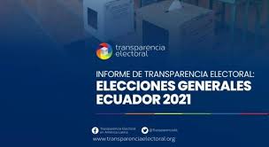 Maybe you would like to learn more about one of these? Transparencia Electoral Presenta Su Informe Previo A Las Elecciones Generales De Ecuador 2021 Transparencia Electoral