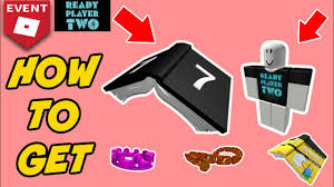 Event Breakdown Free How To Get Mys7erious Book Hat And Shirt Roblox Ready Player Two Items Youtube