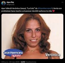 Una ex Gran Hermano muere a los 48 años
