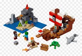 lego minecraft pirate ship clipart