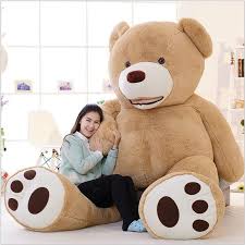 Free delivery and returns on ebay plus items for plus members. 2m American Bear Giant Plush Toys For Children Valentine S Day Gifts For Girlfriend Big Teddy Bear Dolls Stuffed Pillow Giant Plush Toy Plush Toystoys For Aliexpress