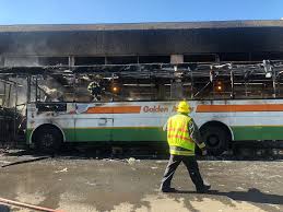 Golden arrow bus services (gabs) is the major public transport bus service operator for cape town, south africa, providing commuter bus services throughout a large part of the city of cape town metropolitan area. In Pictures Another Cape Town Transport Fire But This Time It S A Bus