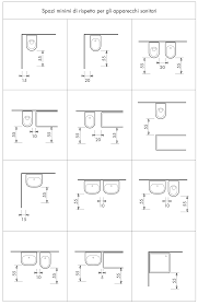 Dimensioni E Spazi D Uso Geometra Cremonese Geometra Layout Di Bagno Bagno Idee Bagno Piccolo