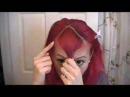How to style side bangs. Side Swept Bangs Cutting Tuto Youtube