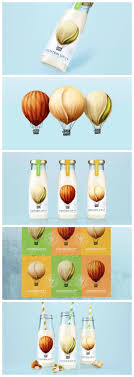 Lighten Up Co Vegan Milk Packaging Milk Packaging Vegan Milk Packaging Design Inspiration