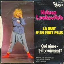 La nuit n'en finit am plus. La Nuit N En Finit Plus Par Helena Lemkovitch Fiche Chanson B M