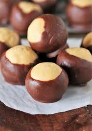 1 C 2 Sticks Butter Softened 2 C Smooth Peanut Butter 6 C About 1 1 2 Lbs Confection Buckeyes Recipe Peanut Butter Buckeyes Semi Sweet Chocolate Chips