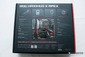 Intel z370 eatx enthusiast motherboard with extreme performance, ddr4 4500mhz+, rog dimm.2 (dual m.2). Asus Rog Maximus X Apex Performance Review