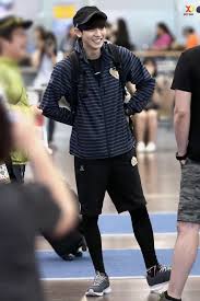 The cast of celebrities travel to primitive, natural places to survive on. Chanyeol 150625 Incheon Airport Departing For Brunei For Law Of The Jungle Exo Fashion Exo Chanyeol Chanyeol