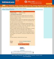 Sentence Types Quiz From Softschools Com Types Of Sentences Sentences Math Worksheets