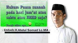 Namun, hukum kemakruhan tersebut terhapus jika. Bolehkah Puasa Sunnah Di Hari Jumat Ini Pendapat Ustad Abdul Somad Bagaimana Jika Qadha Tribun Timur