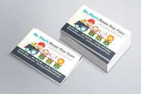 Design and print your business cards at the ups store located in orlando,fl. Orlando Graphic Design Daycare Business Card Orlando Web Design Company Digital Creative Agency M5 Design Studio