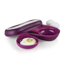 Let cool for 2 minutes before topping with chocolate chips. Microwave Breakfast Maker Set Tupperware