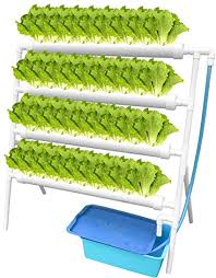 Vivosun hydroponic grow kit, 3 layers 90 plant sites 10 pvc pipes hydroponics growing system with water pump, pump timer, nest basket and sponge for leafy vegetables. Amazon Com Weplant Nft Hydroponic Growing System 4 Layer 36 Holes With Timed Cycle Fertilizer Pvc U Pipe Hydroponic Kit With Cups Sponge Pump Garden Outdoor