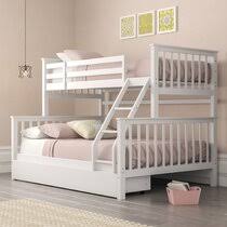 Bunk bed twin over twin double bunk beds donco kids bunk beds. Bunk Bed With Sofa Bed Wayfair Co Uk