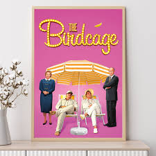 The Birdcage (1996)--movie Poster, Art Prints, Home Decor,wall Art,canvas  Poster Unframed - Etsy