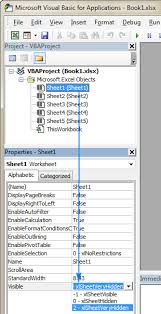 People spend a lot of time thinking whether to use excel as their database or not. How To Make Excel Worksheet Very Hidden And Unhide It